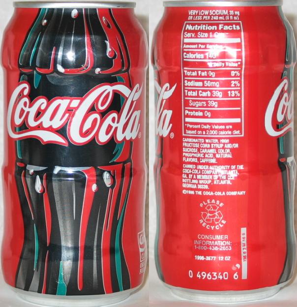 Special Single CocaCola Cans